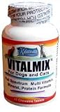 Vitalmix multi-vitamins for Dogs and Cats 45 Chewable Tablets