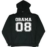 OBAMA 08 Hoodie, Obama For President Sweatshirts, Support Obama '08 Sweatshirts