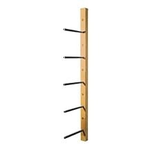 Diversified Woodcrafts LR-1WM Wall Mounted Lumber Rack, 3" Width x 84" Height x 20" Depth