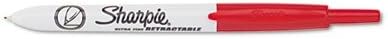 SAN1735791 - Sharpie Markers, Retractable, Ultra Fine, Red