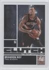 2009-10 Donruss Elite Clutch Performers Black #6 - Brandon Roy/25