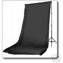 New 10x13 Black Muslin Video Photo Backdrop Background