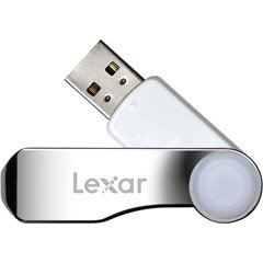 1GB Jumpdrive Swivel 360 Degree Cap with sleek Stainless Steel Design JDSW1GB 431