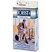 Jobst For Men Knee Highs 8-15mmHg Ribbed Style, Shoe: 12.5-14, White - 110334