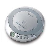 Coby Slim Personal CD Player - Silver (CXCD329)