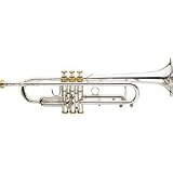 Stomvi 8958 USA Standard Series Bb Trumpet, Silver - B001EXD1WQ