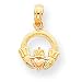 14k Claddagh Charm