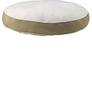 Woolrich Dog Gone Smart&trade; Round Canvas/Sherpa Dog Bed 42, KHAKI (Off-white)