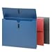 Smead Manufacturing Company Products - Expanding Wallet, 2 Exp., 11-3/4x9-1/2, Assorted - Sold as 1 EA - Premium expanding wallet is ideal for a complete client file in law firms, mortgage companies or a home-based business. Wallet expands 2 for large projects and documents. Hidden hook-and-loop closure secures flap neatly closed. Wallet has a full-height gusset and is made with a professional-grade linen finish.
