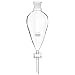 Pyrex Borosilicate Glass Squibb Separatory Funnel without Valve and Stopper, 250ml Capacity