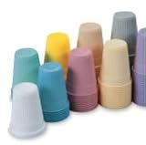 Multi Use Drinking Plastic Cups (1000ps).05 oz, White