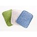 Full Circle Flip Loofah Scrubber Sponge, multi color, 4 per Pack. This multi-pack contains 2 packs. Green, White, Blue