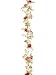 Club Pack of 12 Pink Silk Artificial Rose Flower Garlands 6'
