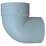 GENOVA PRODUCTS 42966 SHORT TURN STREET ELBOW 6 PVC 90