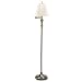 Ledu Antique Brass Swing Arm Floor Lamp