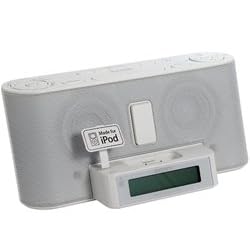 Sony ICF-C1iP - Clock radio with iPod cradle - white