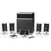 Altec Lansing FX5051 - PC 5.1 multimedia home theatre speaker system - USB - 89 Watt (Total)