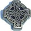Celtic Cross Floating Charm for Heart Lockets