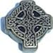 Celtic Cross Floating Charm for Heart Lockets