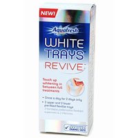 Aquafresh Revive Teeth Whitening White Trays - 4 Count, 2 upper and 2 lower Trays