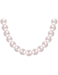 Akoya Cultured Pearl Necklace 14K White Gold 11 MM