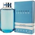 CHROME LEGEND by Azzaro EDT SPRAY 4.2 OZ for MEN ---(Package Of 3)