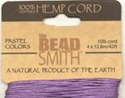 Hemp Cord - 4 Pastel Color Tone Assortment
