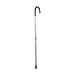 DMI Deluxe Adjustable Walking Cane for Men and Women with Smooth Grip, Silver