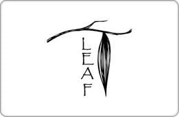 Leaf Vegetarian Restaurant Gift Card ($500)