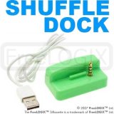 FreeLogix - Compact Dock for Shuffle 2nd Generation - Green