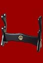 Katana Table Stand. Black lac. 2 units-42013