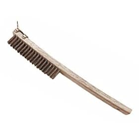 14 WIRE GRILL BRUSH W  SCRAPER by overstockedkitchen