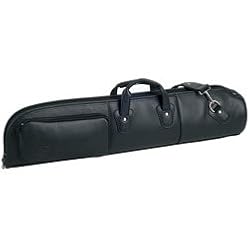 Reunion Blues Straight Soprano Saxophone Bag, Black Leather