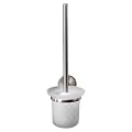 Toilettenb�rste "Fusion" mit Halter in Optik Edelstahl geb�rstet