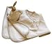 Sckoon Organic Cotton Brown Edge Kimono Set - Size 3-6 Months