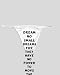 White Thong with Dream no small dreams for they have no power to move the hearts of m...