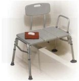 Plastic Transfer Bench 3 Piece, Knocked Down, Retail, 1ea