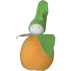 Under the Nile Organic Cotton Orange toy