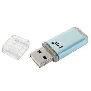 TRAVELING DISK USB DRIVE LIGHT BLUE