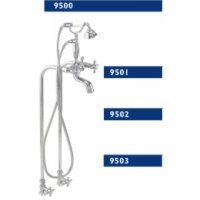 California Faucets Deck Mount Antique Brass