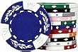 25 Clay No Metal Insert Premium Quality Crown Wheatear 11.5 gram Poker Chips, Choose from 9 colors