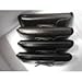 Large Eyeglass case Semi-Hard with Clip (Brown)