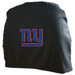 New York Giants NFL Football Car Headrest Seat Cover - One Pair