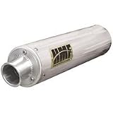 05-10 YAMAHA RAPTOR350: HMF PERFORMANCE SERIES SLIP ON EXHAUST - BRUSHED (BRUSHED)