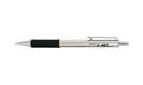 Zebra's F-402 Stainless Steel Retractable Ballpoint Pen 0.7mm Black Dozen (29210AMZ)