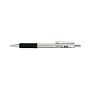 Zebra's F-402 Stainless Steel Retractable Ballpoint Pen 0.7mm Black Dozen (29210AMZ)
