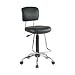 DC420V-3 Office Star - Vinyl Stool With Tear Drop Foot Support