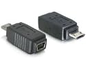 USB-Adapter - 5-polig Micro-USB Typ B (M) - Mini-USB, Typ B (W)