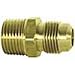 Imperial 90247 45 Degree Flare Tube Male Connector, 5/16" X 3/8"per Package Of 10