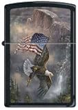 Old Glory at Half Dome American Patriotic Zippo Lighter